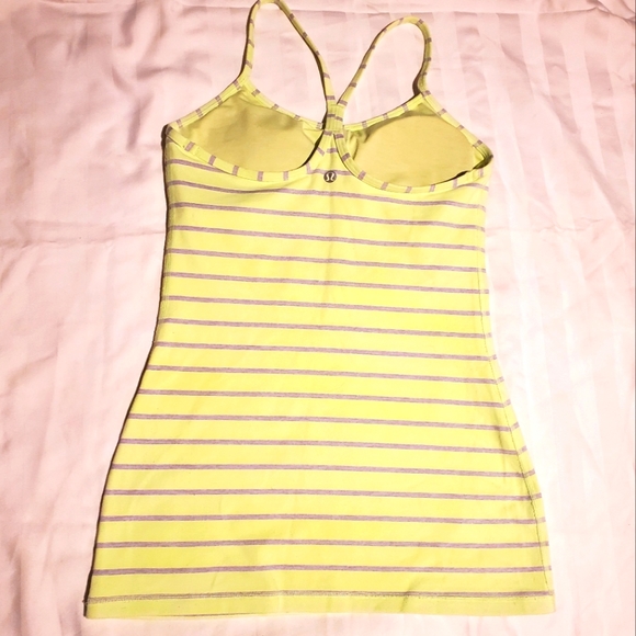 74. 🍋  Lululemon Neon Yellow Tank 🍋 - Picture 2 of 5